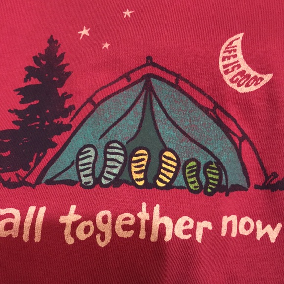 NWT Life is good all together now camping tent shirt size M, bundle and save - Picture 9 of 9